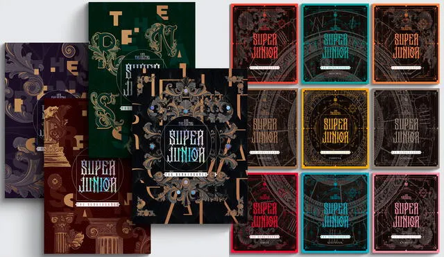 SUPER JUNIOR debutó el 6 de noviembre de 2005. Foto: composición LR / Label SJ