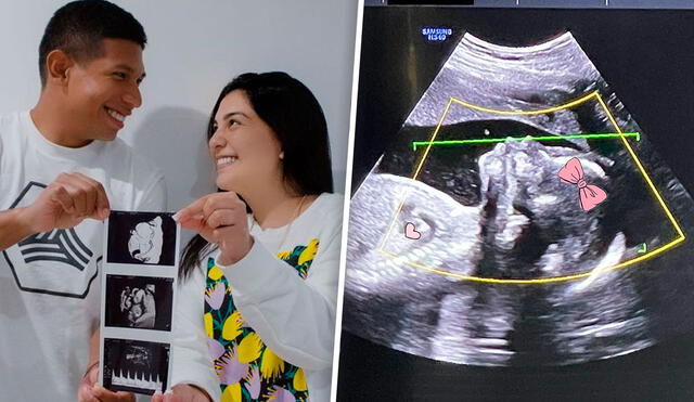 La pareja también se animó a revelar el futuro nombre de su bebé. Foto: Ana Siucho/Instagram