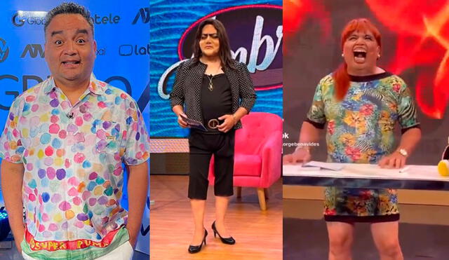Jorge Benavides estrenó su programa JB en ATV, donde presentó su nuevo personaje ‘Ambrea’ y volvió a caracterizar a ‘Mascaly’. Fotos: Jorge Benavides Instagram