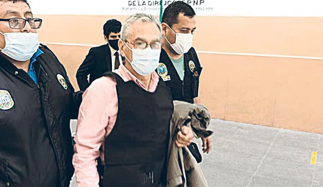Operación Olimpo. Alfredo Crespo es uno de los detenidos. Foto: difusión