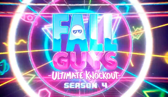 La temporada 4 de Fall Guys se estrenaría en marzo del 2021. Foto captura: Twitter
