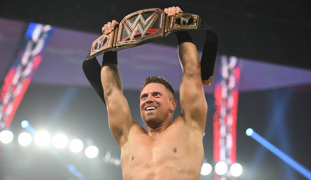 En Elimination Chamber, The Miz canjeó su maletín para ganar el título de WWE. Foto: WWE