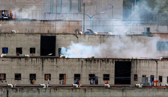 El martes 23 de febrero, la prisión de Guayaquil fue escenario de la muerte de 31 personas dentro de una ola de motines. Foto: EFE