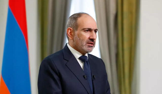 Pashinyan enfrenta pedidos de renuncia desde noviembre de 2020 luego de su gestión con el conflicto con Azerbaiyán. Foto: AFP