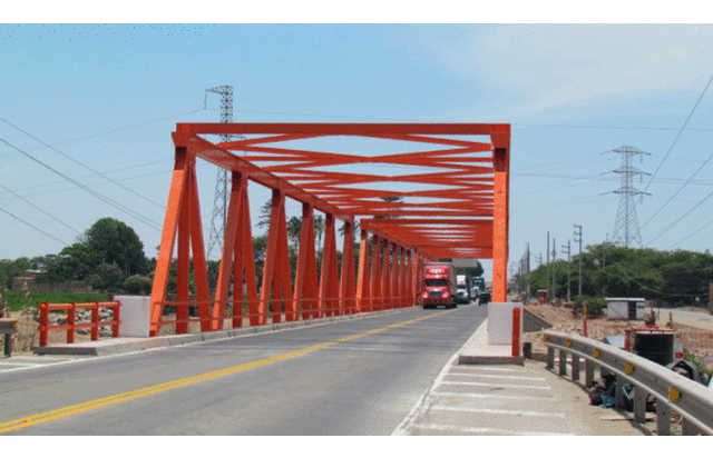 La ARCC informó que la obra en el puente Reque generó más de cien puestos de trabajo. Foto: Autoridad para la Reconstrucción con Cambios