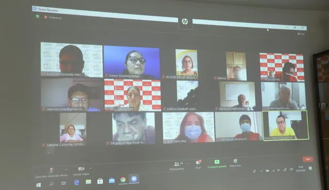 En la audiencia virtual participaron 47 personas, quienes presentaron siete alertas ciudadanas. Foto: Contraloría
