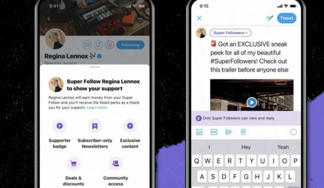 Usuarios de Twitter podrán cobrar suscripciones para ofrecer contenido exclusivo a través de la nueva plataforma. Foto: Twitter