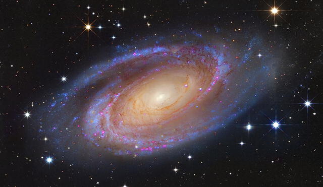 Los científicos se están enfocando en descubrir alguna clase de vida dentro de nuestra Vía Láctea. Foto: SubaruTelescope (NAOJ), Hubble SpaceTelescope