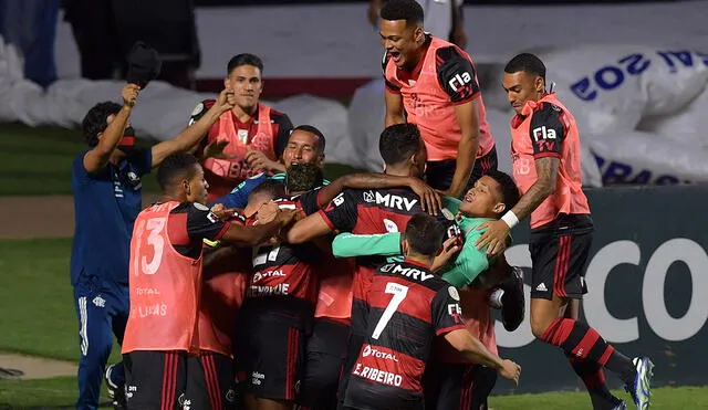 Flamengo terminó líder de la tabla del Brasileirao, solo un punto por encima de Internacional. Foto: AFP