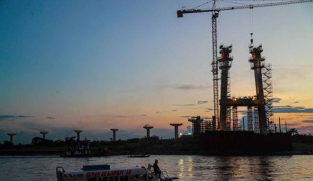 La construcción mejorará las condiciones de transitabilidad e integración de Iquitos. Foto: difusión