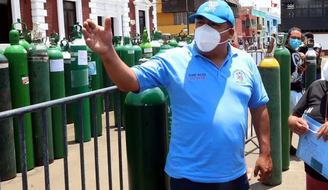 El alcalde José Ruiz señaló que el gobierno actúa mal frente a la pandemia. Foto: MPT