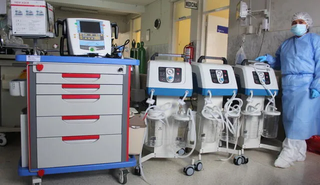 Modernos equipos fueron entregados al principal hospital de Otuzco. Foto: GRLL