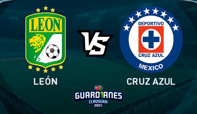 León y Cruz Azul juegan este sábado por la fecha 8 del Torneo Guardianes 2021 de Liga MX. Foto: composición de La República