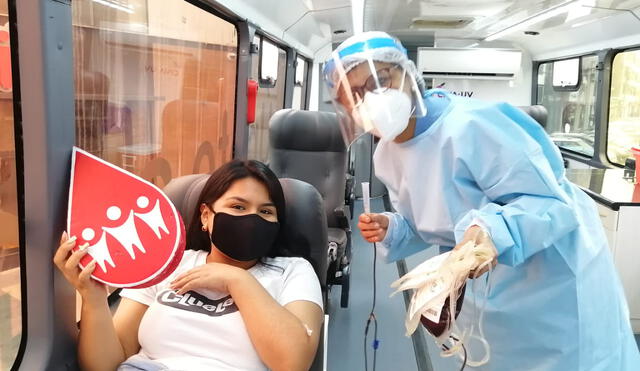 Personal de salud pidieron unirse a esta campaña ‘Dona sangre, dona vida’. Foto: Hospital Santa Rosa