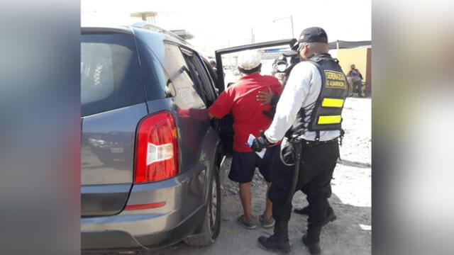 Tacna. Sujeto fue capturado luego de la acusación en su contra. Foto: Seguridad Ciudadana