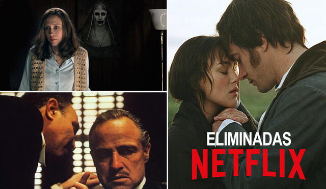 Más de 20 películas y series dejarán el streaming. Foto: composición/Netflix
