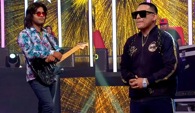 ‘Daddy Yankee’ interpretó un remix de “Rompe” y “Shaky shaky”, mientras que ‘Marcelo Motta’ impresionó al cantar “Pan con mantequilla”. Foto: captura Latina