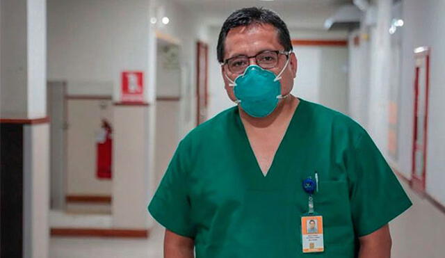 Médico Jesús Valverde apela a la responsabilidad de la población para frenar la pandemia. Crédito: difusión