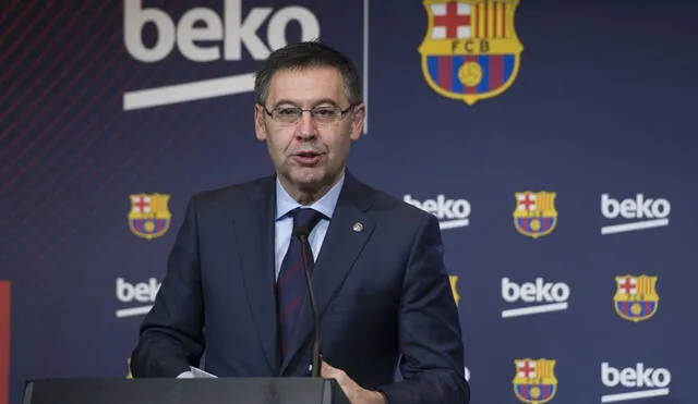 Josep Bartomeu fue presidente del FC Barcelona entre los años 2014 y 2020. Foto: AFP