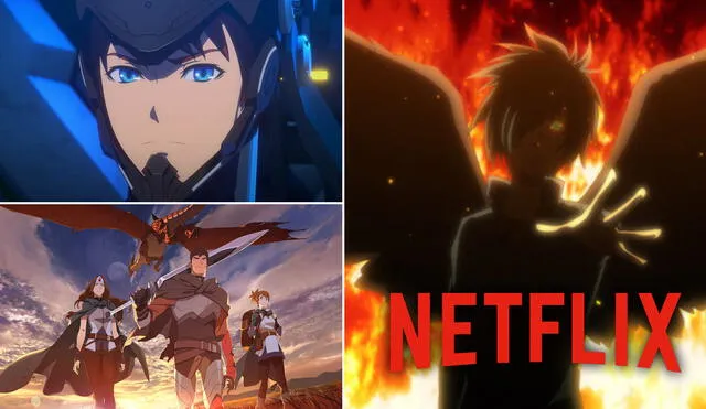 Tres nuevos animes se estrenarán a partir del 4 de marzo. Foto: composición / Netflix
