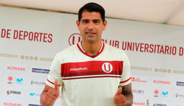 Enzo Gutiérrez ya se encuentra en Campo Mar para realizar la pretemporada con sus compañeros. Foto: Universitario de Deportes