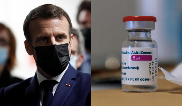 En tanto, el presidente Macron confirmó este lunes 1 de marzo que las restricciones para controlar la pandemia continuarán un mes más. Foto: composición/EFE