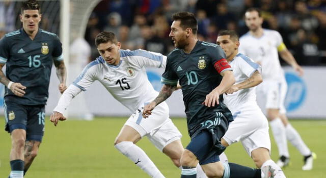 El primer partido de los argentinos en la Eliminatorias Qatar 2022 será ante Uruguay. Foto: EFE
