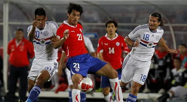 Chile vs. Paraguay se verán las caras el próximo 25 de marzo. Foto: EFE