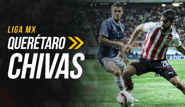 Querétaro enfrenta a Chivas por la Liga MX. Foto: Composición Gerson Cardoso