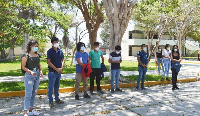 Estudiantes piden a autoridades reabrir el comedor universitario. Foto: Archivo UNPRG