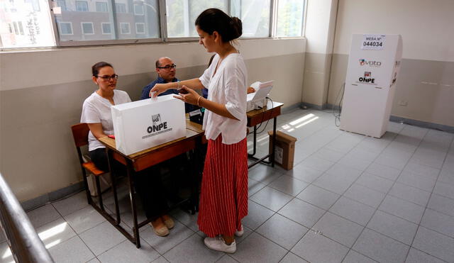 La plataforma para consultar el local de votación está disponible en la web de la ONPE. Foto: La República