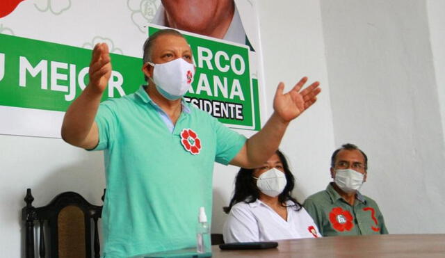 Candidato llegó a Trujillo para campaña proselitista. Foto: Jaime Mendoza/La República