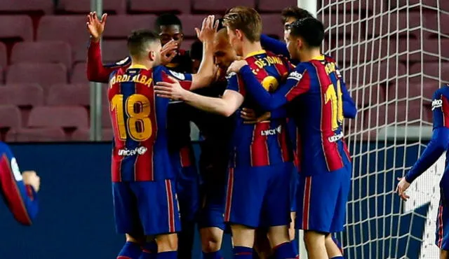 FC Barcelona viene de derrotar a Sevilla por 2-0 en LaLiga Santander. Foto: EFE