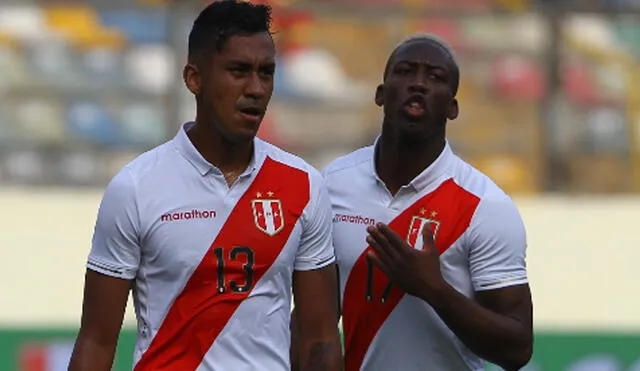 Renato Tapia y Luis Addvíncula conforman el once titular en la selección peruana. Foto: GLR
