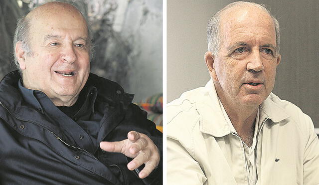 Contrapunto. Propuestas económicas de Rafael López Aliaga son cuestionadas por Hernando de Soto (Avanza País) y Fernando Cillóniz (Todos por el Perú). Foto: composición/La República