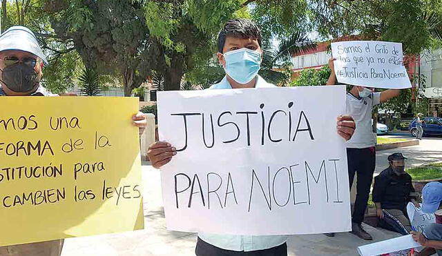 Piden justicia. Familia y amigos piden sanción a culpables. Foto: La República