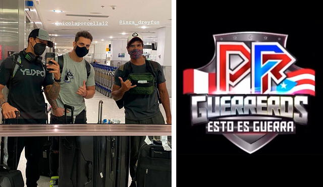 Hugo García compartió la fotografía junto a los integrantes del equipo masculino que competirá en EEG Puerto Rico. Foto: Hugo García / Instagram