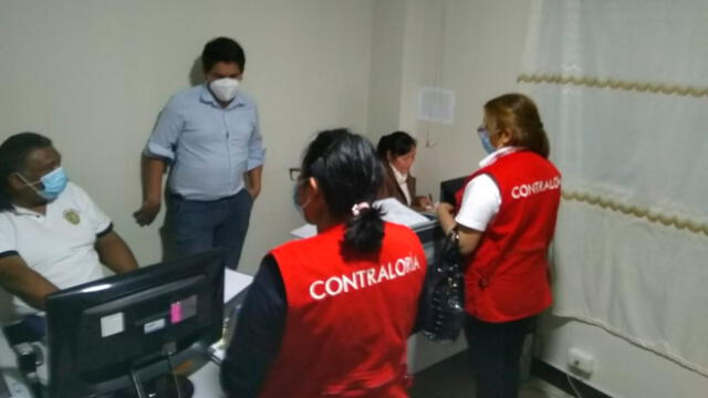 Auditores realizaron acciones de control en la Red de Salud Huaylas Norte. Foto: Contraloría.