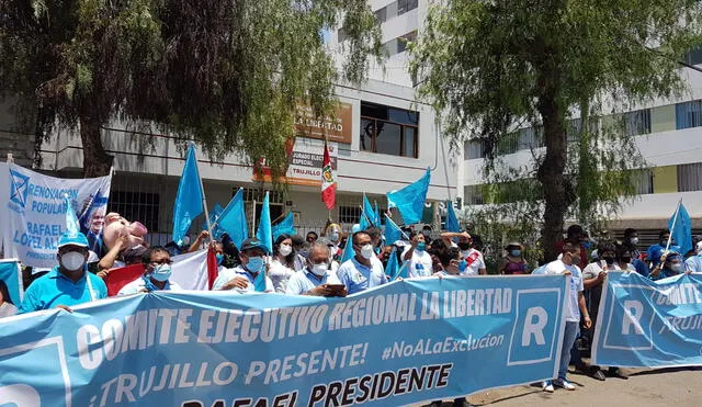 Manifestación estuvo encabezada por postulantes al Congreso de la República. Foto: Jaime Mendoza/La República