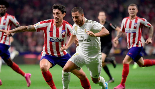 Real Madrid buscará acercarse al líder Atlético de Madrid en el Wanda Metropolitano. Foto: AFP