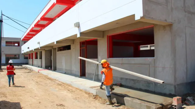 Reconstruyen colegio n.° 81005 José Carlos Mariátegui La Chira, que fue afectado por las lluvias del 2017. Foto: ARCC.
