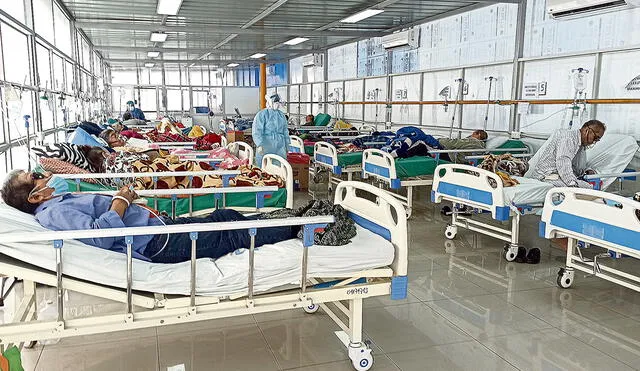 Crisis. Un año después, los hospitales siguen colapsados. Foto: difusión