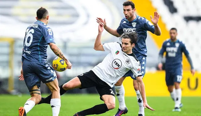 El Estadio Alberto Picco fue escenario del Benevento vs. Spezia. Foto: EFE