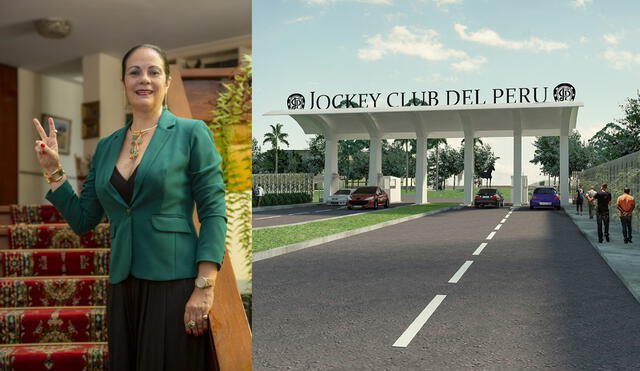 Virginia Lucioni Koster podría ser la primera mujer presidenta del Jockey Club. Foto: Jockey Club del Perú
