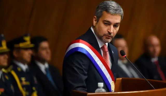 Desde la oposición, se analiza la posibilidad de gestionar un juicio de destitución contra el presidente de Paraguay, Mario Abdo Benítez. Foto: AFP