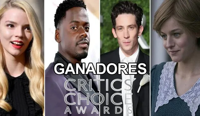 Lista completa de ganadores de los Critics Choice Awards. Foto: composición/Netflix/EFE