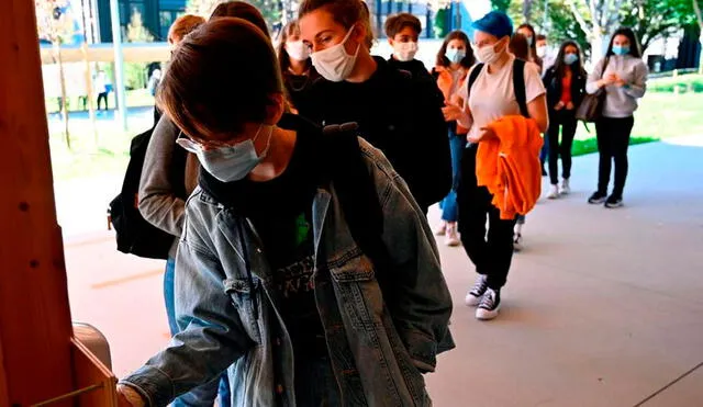 El Gobierno evalúa la manera de que los alumnos puedan recuperar la educación perdida a causa de la pandemia. Foto: AFP