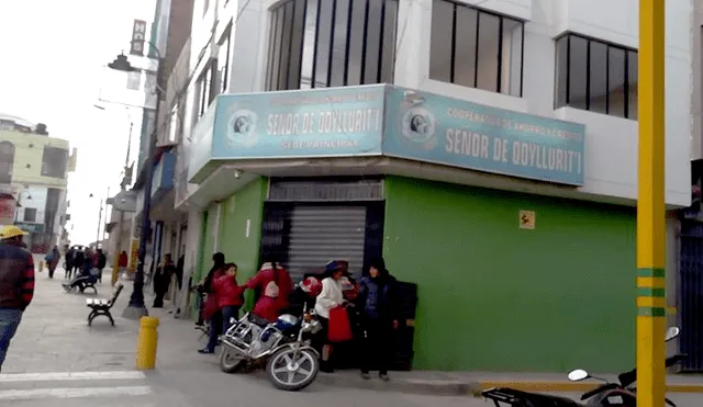 La Cooperativa de Ahorro y Crédito Señor de Qoyllurit´i tenía como sede central su oficina de Espina en Cusco. Foto: Facebook