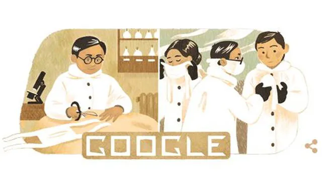 Google festeja el cumpleaños del padre de la medicina moderna en China. Foto: Google