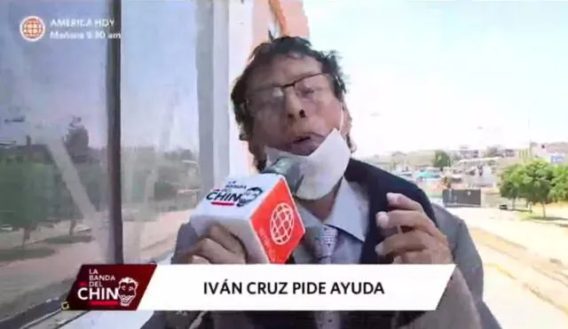 Iván Cruz, el 'Rey del bolero', cuenta qué problemas debe afrontar tras superar el coronavirus. Foto: captura de América TV
